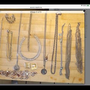 Assorted costume jewelry